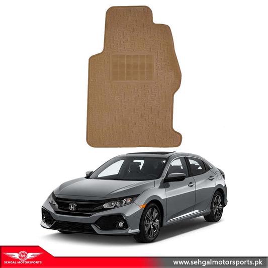 Honda Civic Rubber Floor Mat Model 2017-2021