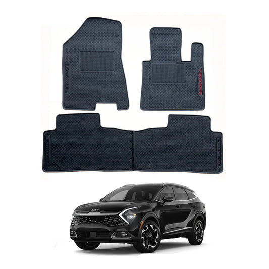 KIA Sprtage L HEV Rubber Floor Matts Model: 2025