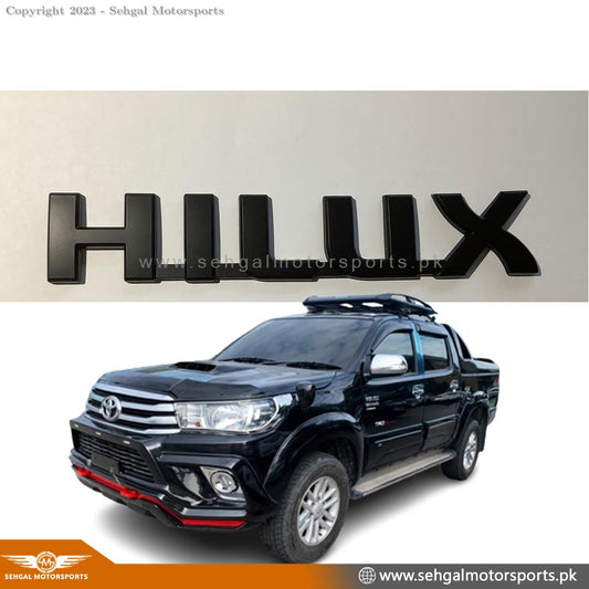 Hilux Monogram for Vigo (Black)