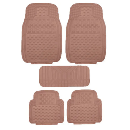 Universal Rubber Floor Mat (5Pcs)