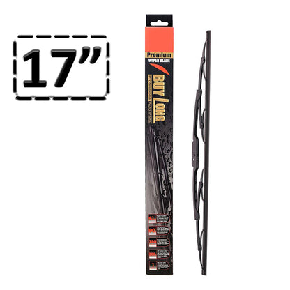 Wiper Blade With Rubber Metal Body (Pair) BuyLong