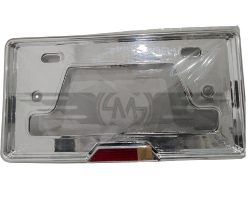 License Number Plate Frame Pair (Chrome)