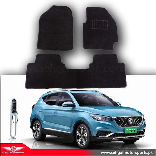 MG ZS EV Carpet Floor Mat Special Black/Gray Model 2022-2023