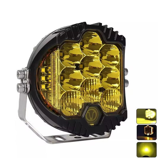 X-7Seven Universal High Power LED Pod Round Driving Light 7 inch