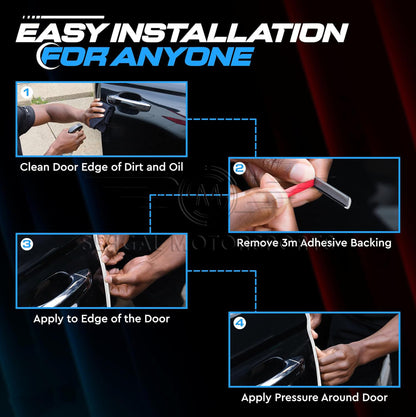 Universal Door Guard / Door Edge Protector (Slim) Per Meter