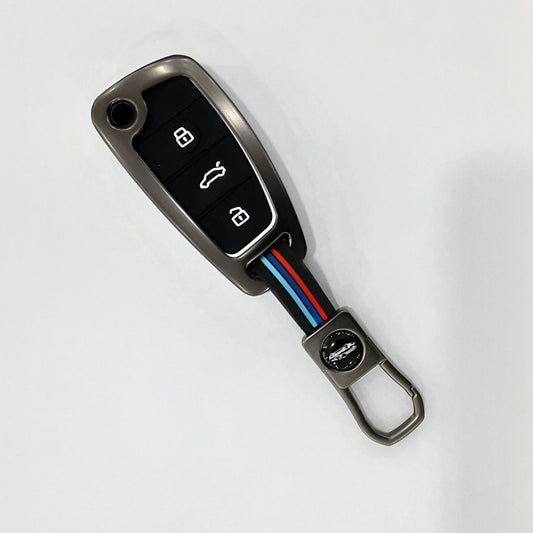 Audi A3/A4/A5 3-Button Zinc Alloy key Cover (Audi-A)