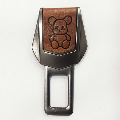 Motorsports Multi Characters Logo Metal Seat Belt Clips (Single)