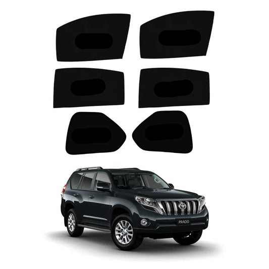 Toyota Prado FJ150 Side Sunshade (6pcs) Model 2010-2018