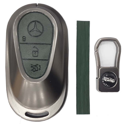 Mercedes Benz New E/S Class Zinc Alloy with Leather Key Case Model: 2021-23
