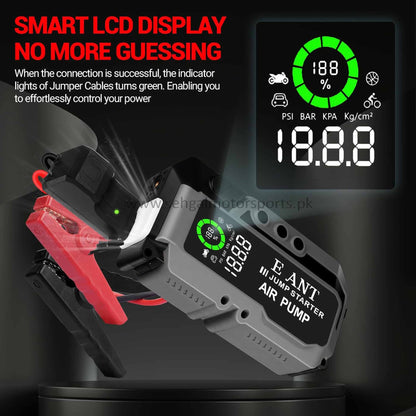 Motorsports Heavy Duty Car Jump Starter with Air Pump Q15
