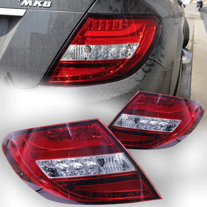 Mercedes Benz C-Class W204 Back LED Lights Model 2007-2014