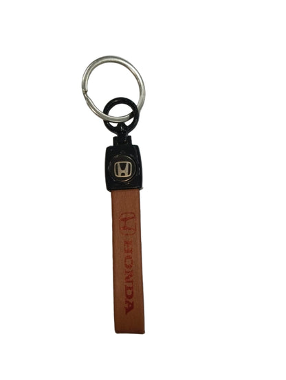 Leather Strap Key Chain Slim