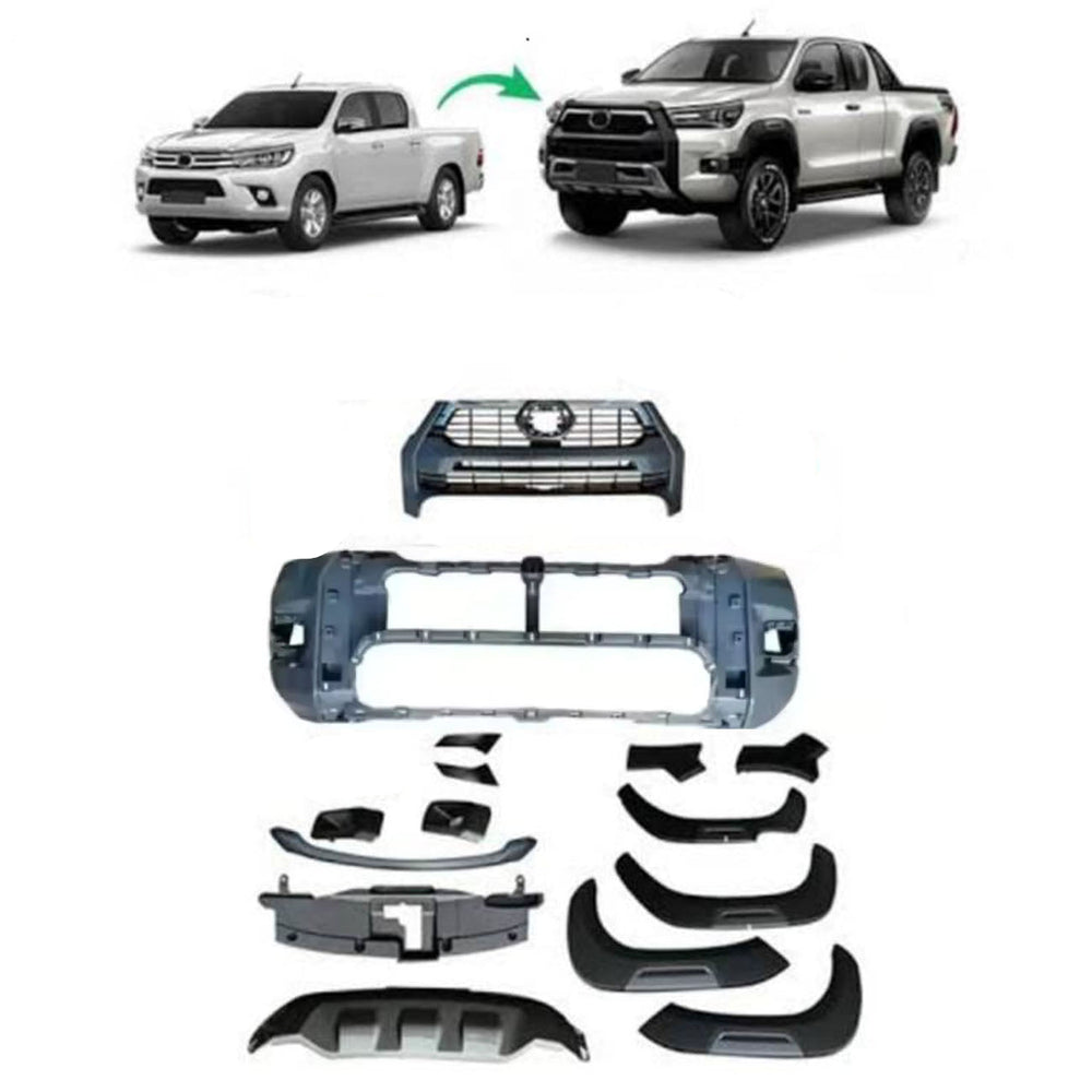 Hilux Roco Custom Toyota Hilux Revo 2017 Conversion Into Rocco 2022-2024 – Sehgal Motorsports