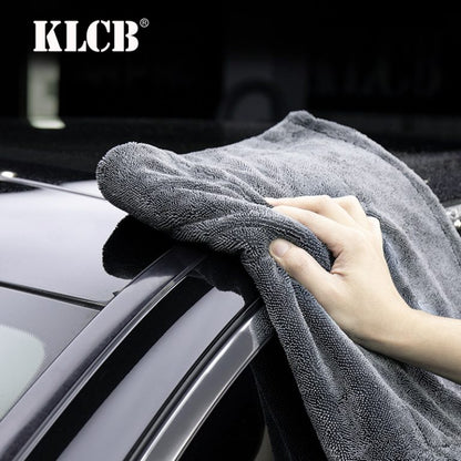 KLCB Twisted Braids Super Absorbent 1400gsm Microfiber Towel