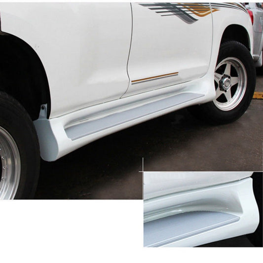 Toyota Prado Fj120 Side Steps Complete (White) Model 2002-2008