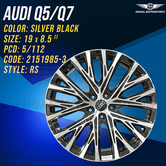 Audi Q5/Q7 RS Style Alloy Rim 19 Inch (2151985-3)