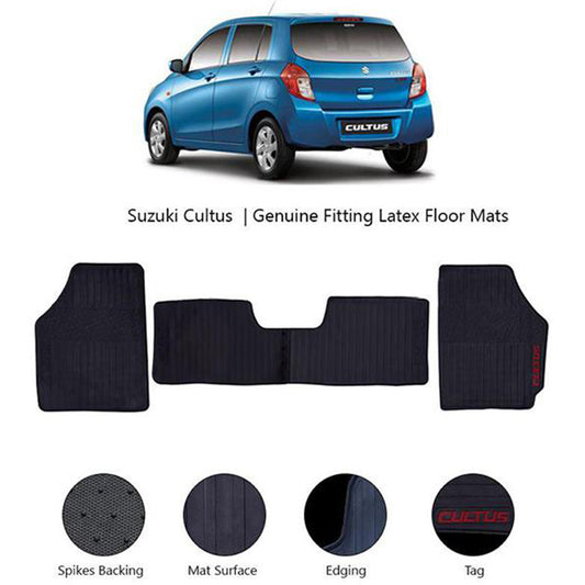 Suzuki Cultus Rubber Floor Mats Model:2017-21