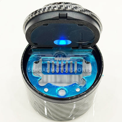 Portable Car Ashtray Small With LED