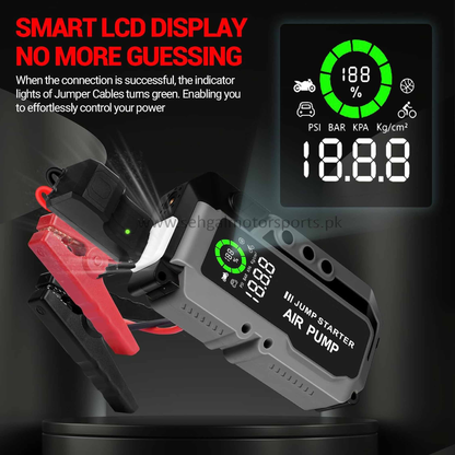 Car Jump Starter Heavy Duty with Air Pump Q18