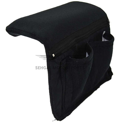 Motorsports Car Window / Armrest  Suede Hanging Bag & Storage Pocket Organizer