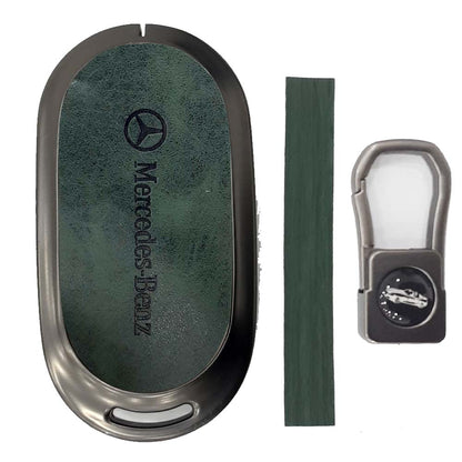Mercedes Benz New E/S Class Zinc Alloy with Leather Key Case Model: 2021-23