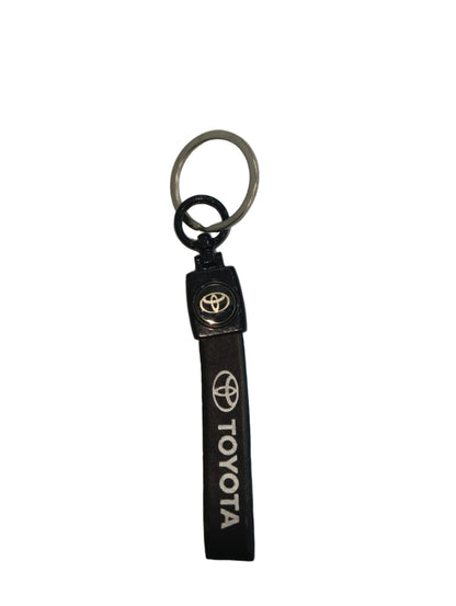 Leather Strap Key Chain Slim