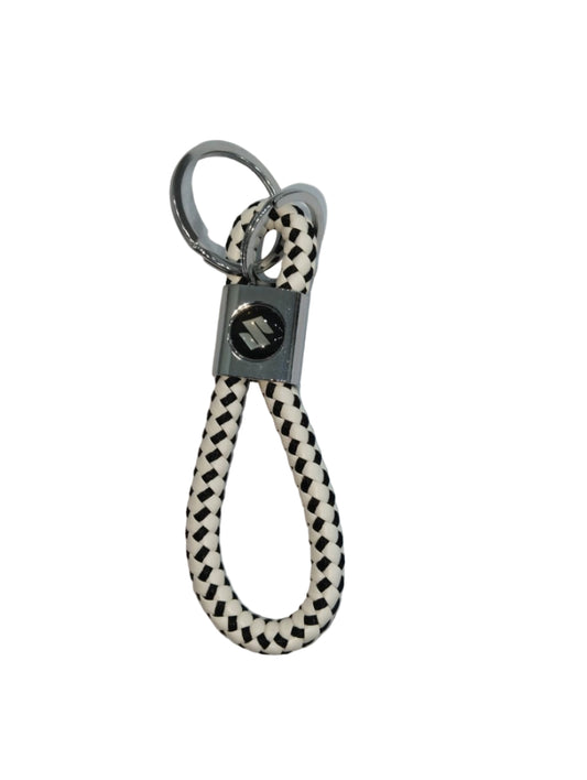 Car Logo Braided Loop Keychain