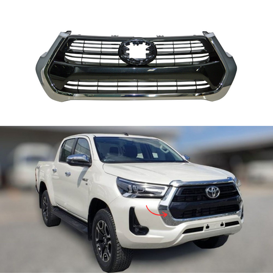 Toyota Hilux Revo Front Grill OEM Style Model 2021-2023