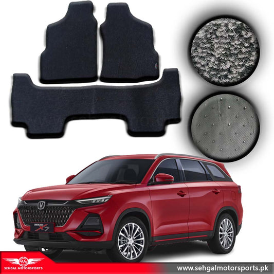 Changan Oshan X7 Carpet Floor Mat Special Black/Gray Model 2022-2023