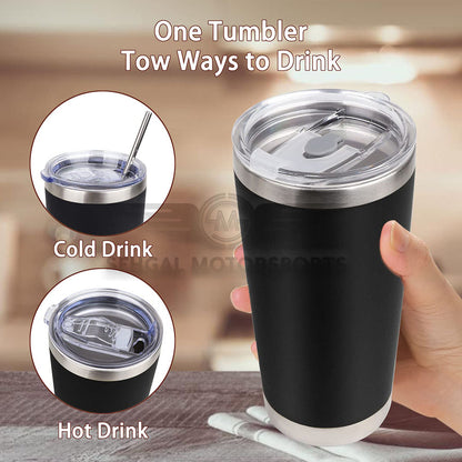 Motorsports Stainless Steel Car Mugs – Multiple Colors