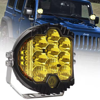 X-7Seven Universal High Power LED Pod Round Driving Light 7 inch