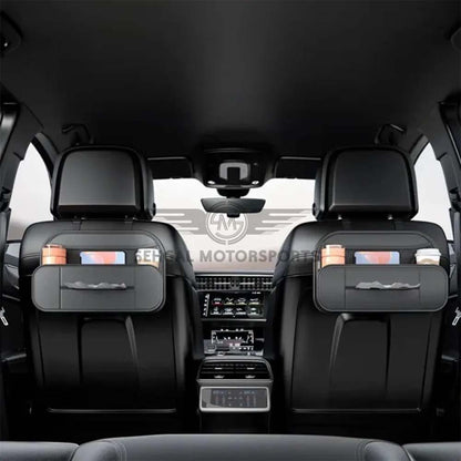 Motorsports Foldable Back Seat Organizer (Black)