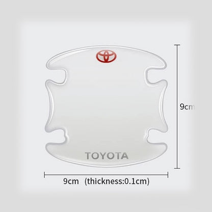 Toyota Transparent Door Handle Bowl 4pcs