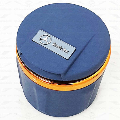 Portable Multi Color Car Ashtray Small With LED (with your Car Logo)