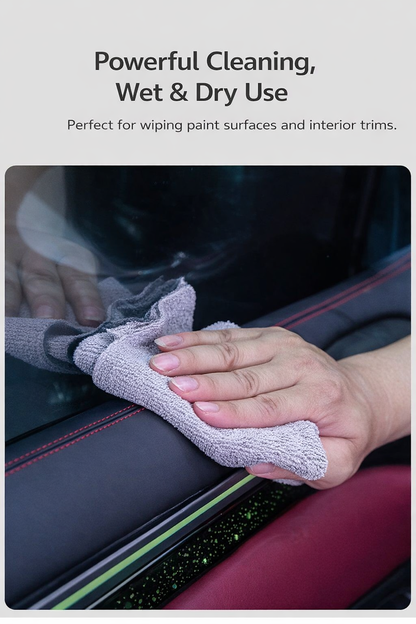 KLCB Microfiber Hand-Torn Towel (24 Pcs Per Roll)