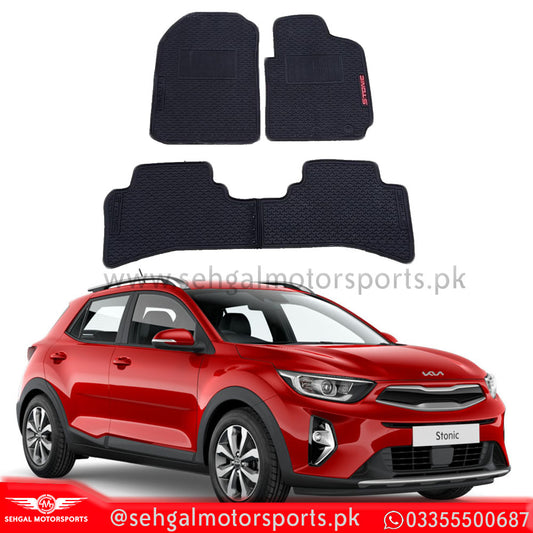 Kia Stonic Rubber Floor Mat Model 2020-2022