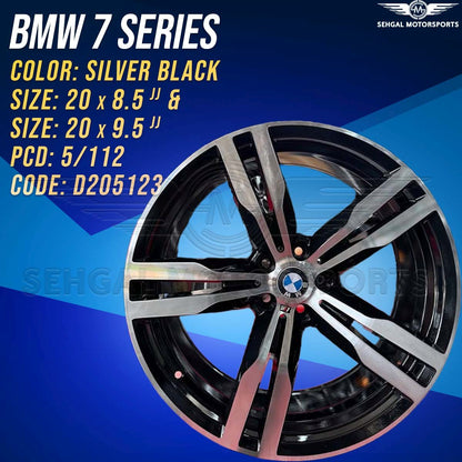 BMW 7 Series OEM Alloy Rim 20 Inch Staggered (D205123)