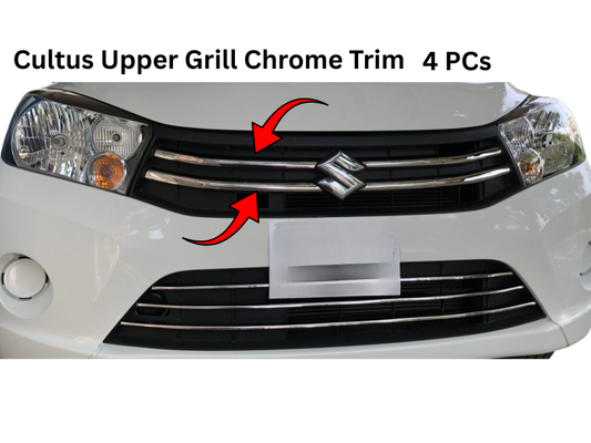 Suzuki Cultus Upper Grill Trim Chrome Model 2017-2024