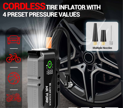 Car Jump Starter Heavy Duty with Air Pump Q18