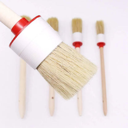 KLCB Wooden Detailing Brushes (6 In Pack) KA-W056