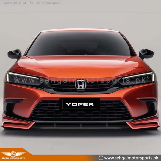 Honda Civic Body Kit Yofer Style Model 2022-2024