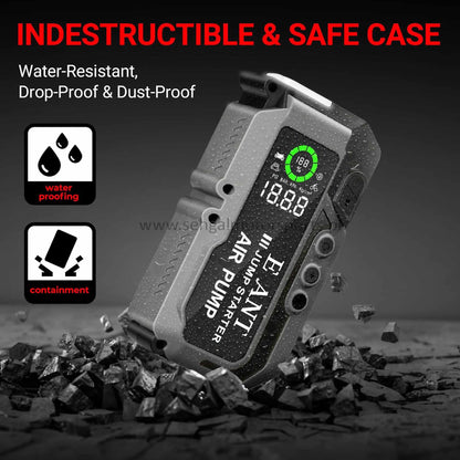 Motorsports Heavy Duty Car Jump Starter with Air Pump Q15