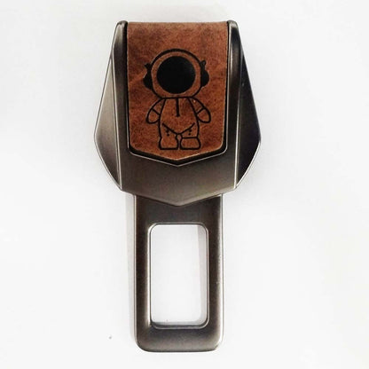 Motorsports Multi Characters Logo Metal Seat Belt Clips (Single)