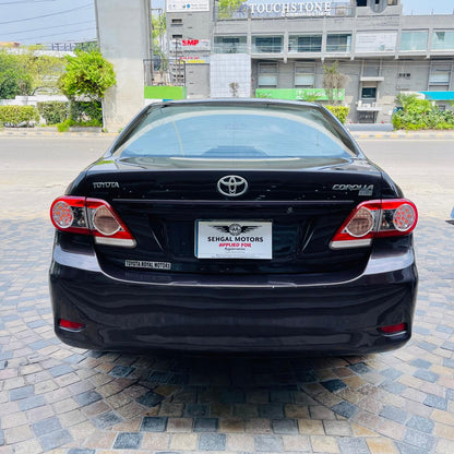 Toyota Corolla Gli Model 2013