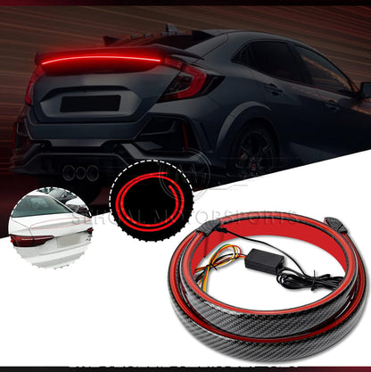 Motorsports Universal LED Spoiler (Carbon Fiber)
