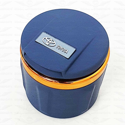 Portable Multi Color Car Ashtray Small With LED (with your Car Logo)