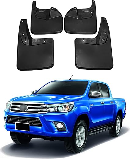 Toyota Hilux Revo Mud Flap Black Model 2021-2022
