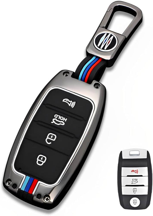 Kia Sportage Zinc Alloy Key Cover Model 2022-2025 (4- Button)