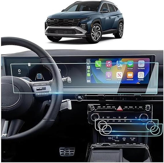 Hyundai Tucson HEV LCD Screen Glass Protector Model: 2025-26
