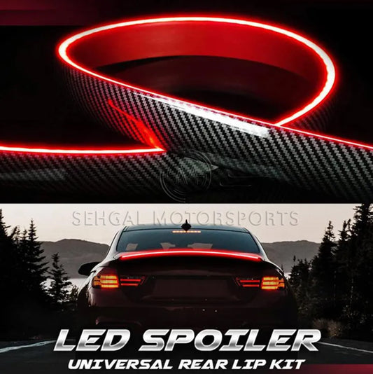 Motorsports Universal LED Spoiler (Carbon Fiber)